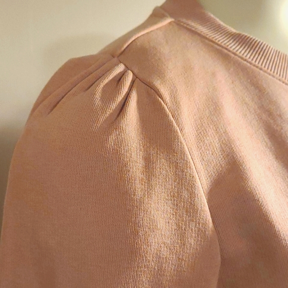 H&M sweater size small in Blush with puffy sleeves - Picture 5 of 10